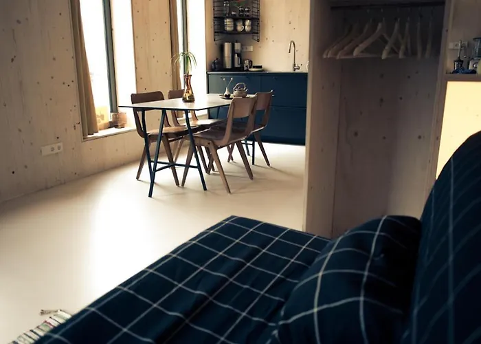 Private Eco Wooden Studio With Bath And Bikes And Garden Gasthof